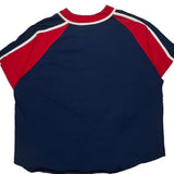Mickey Mouse Baseball Theme Disney Cartoon Jersey - 2XL Navy Cotton