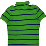 Tommy Hilfiger Slim Fit Polo Shirt - Large Green Cotton