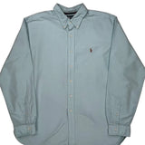 Ralph Lauren Shirt - 2XL Blue Cotton