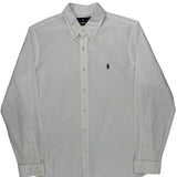 Ralph Lauren Shirt - Large White Cotton