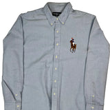 Big Pony Ralph Lauren Shirt - XL Blue Cotton
