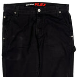 Dickies Carpenter Trousers - 32W 29L Black Cotton Blend