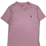 Polo By Ralph Lauren Slim Fit T-Shirt - Medium Pink Cotton