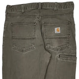 Carhartt Carpenter Trousers - 30W 31L Grey Cotton