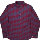 Ralph Lauren Checked Shirt - 2XL Blue Cotton