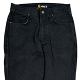 Carhartt Carpenter Pants - 31W 33L Black Cotton