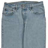 501 Levis Jeans - 30W 26L Light Wash Cotton