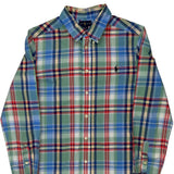 Age 14-16 Ralph Lauren Checked Shirt - Large Multicoloured Cotton