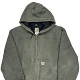 Carhartt J318 Mos Jacket - Large Gray Cotton