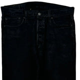 501 Levis Jeans - 34W 31L Black Cotton