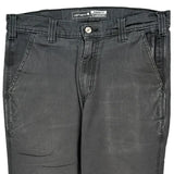 Carhartt Trousers - 32W 30L Grey Cotton