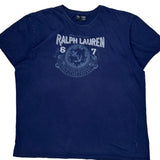 Ralph Lauren T-Shirt - 2XL Blue Cotton
