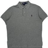 Polo By Ralph Lauren Polo Shirt - Large Gray Cotton