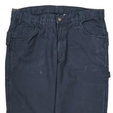 Berne Carpenter Pants - 34W 34L Gray Cotton