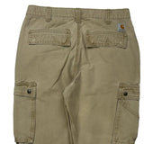 Carhartt Cargo Trousers - 32W 30L Beige Cotton