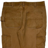Wrangler Carpenter Pants - 38W 30L Brown Cotton