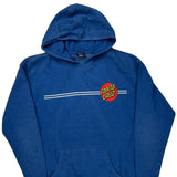 Santa Cruz Hoodie - Small Blue Cotton
