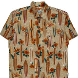 Toes On The Nose Floral Hawaiian Shirt - XL Multicoloured Cotton
