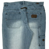 Unbranded Wide Leg Carpenter Jeans - 36W 31L Light Wash Cotton