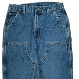 Carhartt Double Knee Carpenter Pants - 31W 32L Blue Denim