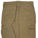 Wrangler Cargo Trousers - 36W 32L Khaki Cotton