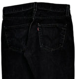 501 Levis Jeans - 32W 30L Black Cotton
