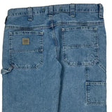 Lee Carpenter Jeans - 34W 30L Blue Cotton Blend