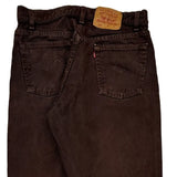 Levis Jeans - 31W 30L Brown Denim