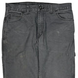Dickies Carpenter Pants - 36W 31L Gray Cotton