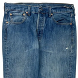501 Levis Jeans - 34W 30L Blue Cotton