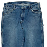 Dickies Carpenter Jeans - 34W 30L Blue Cotton