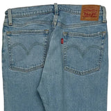 501 Levis Jeans - 31W 30L Light Wash Cotton