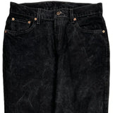 521 Levis Jeans - 31W US 10 Black Denim