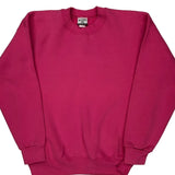Made In USA Lee Blank Sweatshirt - Medium Pink Cotton