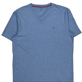 Tommy Hilfiger T-Shirt - XL Blue Cotton