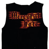 Single Stitch Melissa The Roxx Band Tank Top - Small Black Cotton