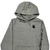 Age 16-18 Carhartt Hoodie - XL Grey Cotton Blend