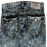 True Religion Jeans - 32W 30L Acid Wash Cotton