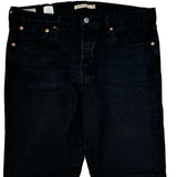Levis 501 Jeans - 35W 29L Black Cotton