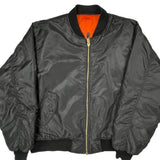 Ma-1 Rothco Bomber Jacket - 3XL Black Nylon