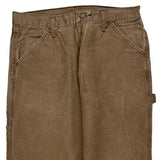 Carhartt Carpenter Trousers - 32W 30L Brown Cotton