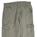 Wrangler Cargo Trousers - 30W 32L Beige Cotton
