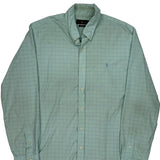 Ralph Lauren Checked Shirt - 2XL Green Cotton