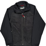 Nike Fleece Jacket - Large Black Polyester