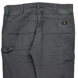 Dickies Carpenter Pants - 36W 29L Gray Cotton Blend