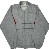 Adidas Track Jacket - XL Grey Cotton