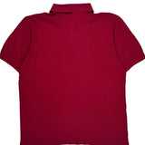 Lacoste Polo Shirt - XL Red Cotton