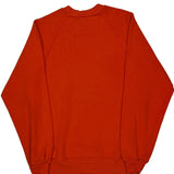 Volunteers Jerzees Graphic Sweatshirt - Large Orange Cotton Blend