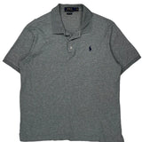 Polo By Ralph Lauren Polo Shirt - Medium Grey Cotton