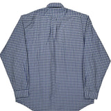 Ralph Lauren Checked Shirt - XL Blue Cotton